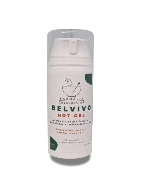 Belvivo - Gel analgezic și antiinflamator cu efect de încălzire