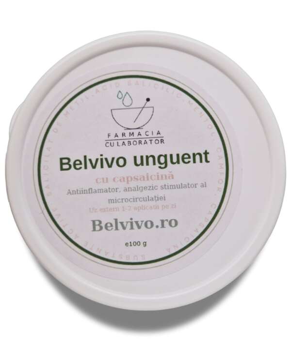 Belvivo unguent cu capsaicina - imagine 2